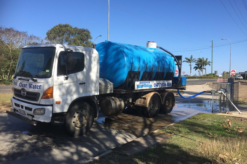 Andrew McCracken's water truck.