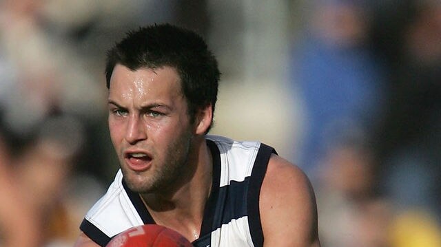 One of seven: Jimmy Bartel won a spot on the wing in an All Australian side dominated by Cats.