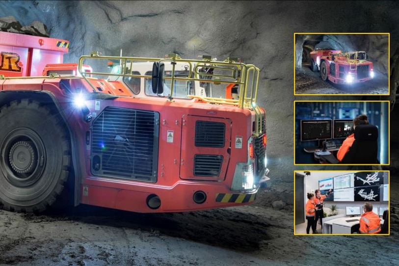 Underground mining equipment