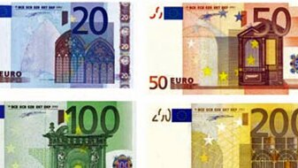 Euro banknotes (File image: NT Police)