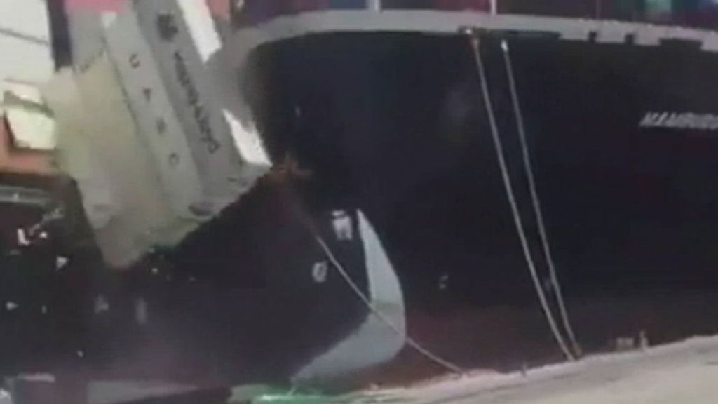 Karachi port closed after cargo ships collide, spilling containers into ...