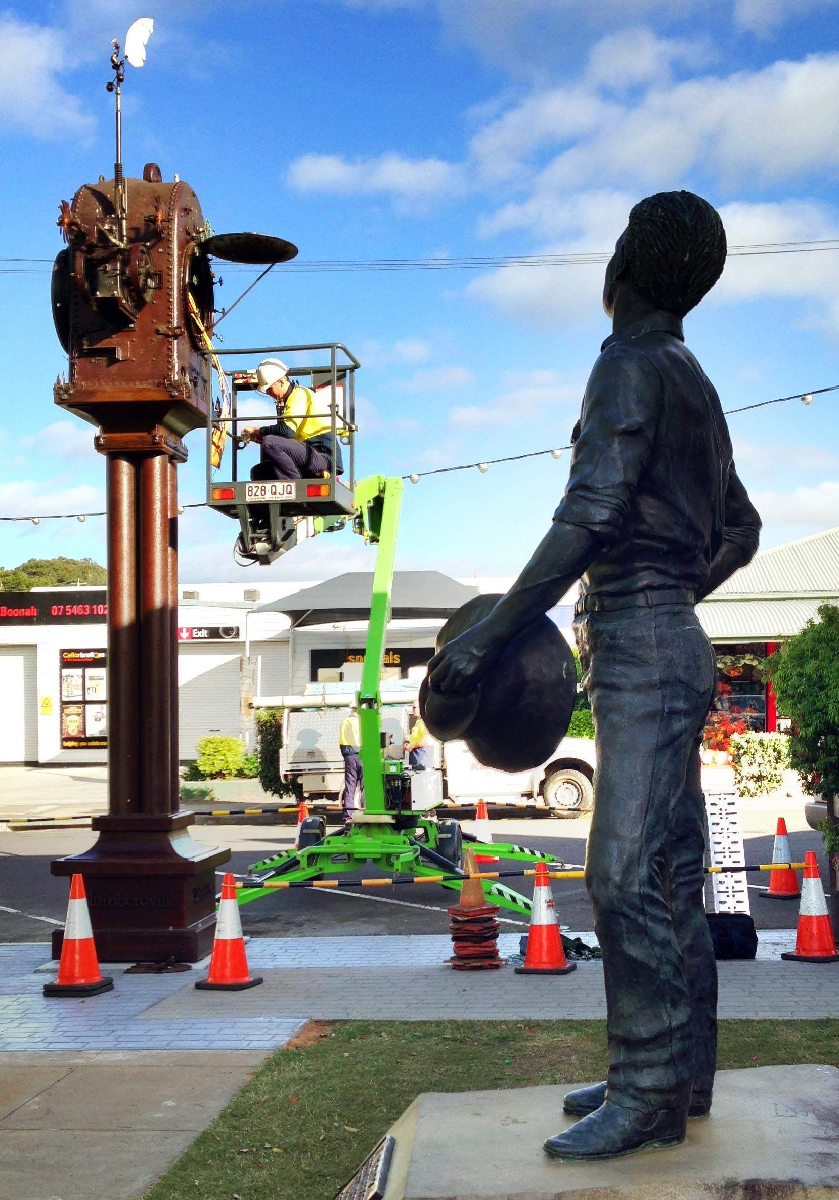 Boonah in southeast Queensland unveils 'crazyfun' Blumbergville town