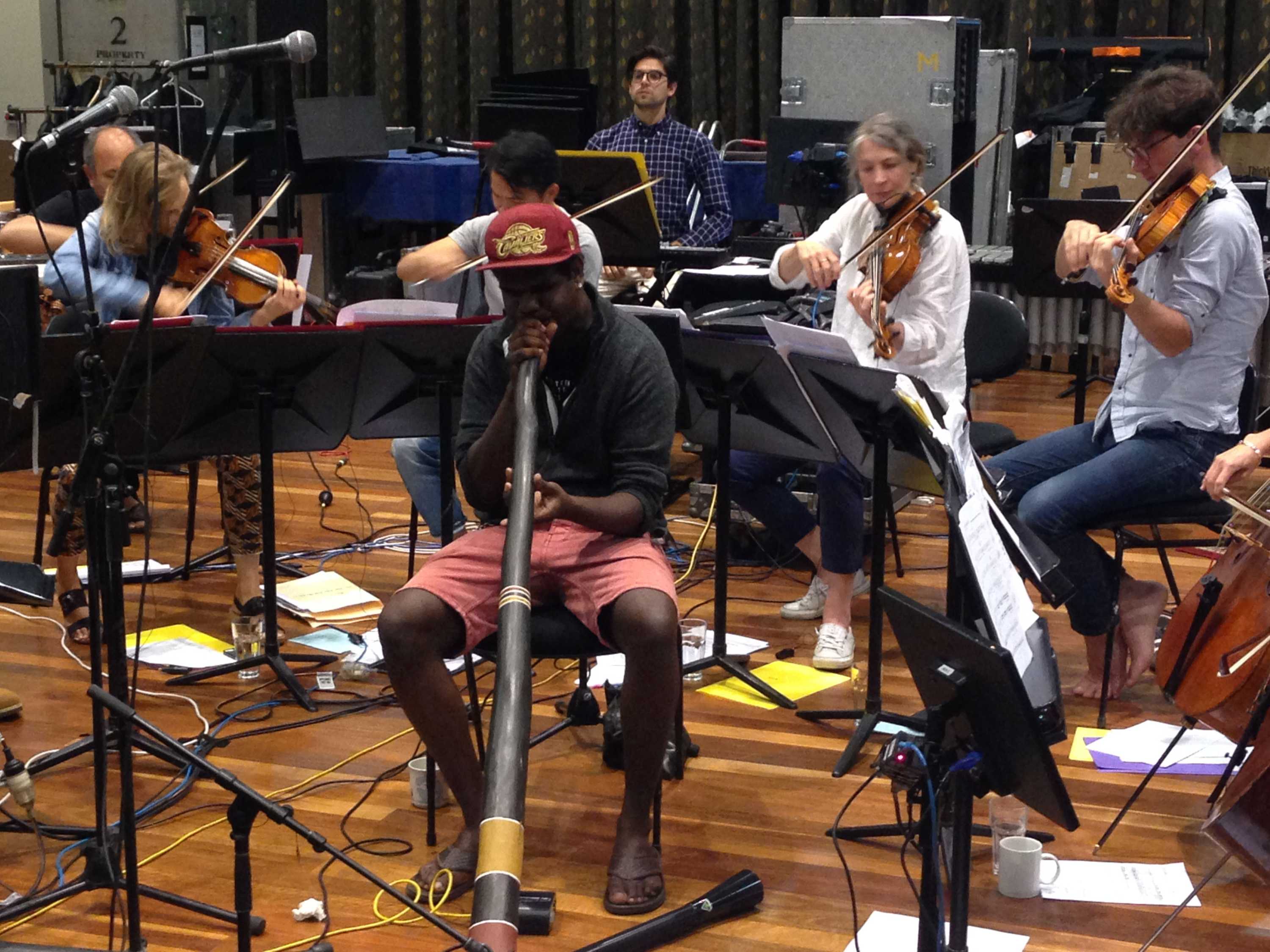 Didgeridoo player Shelton Murray from Arnhem Land heading to US with Australian Chamber