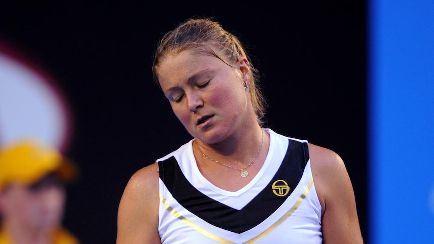 Double bagel: Dinara Safina was sent packing in 44 minutes by tournament favourite Kim Clijsters.