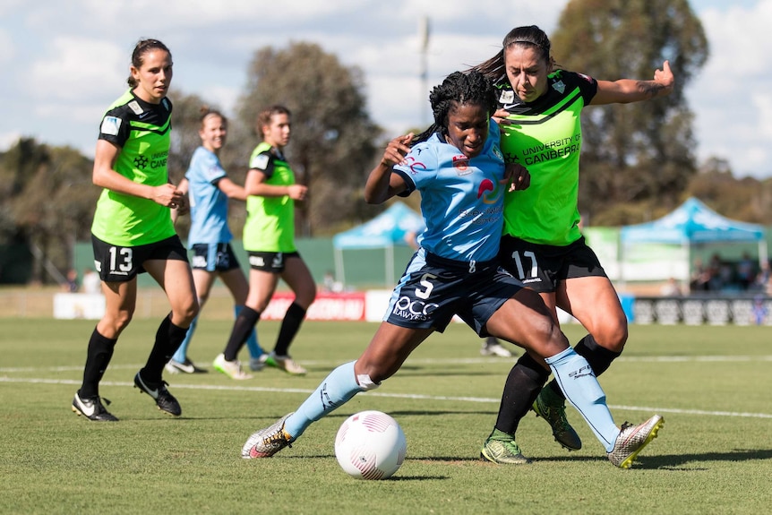 Canberra United v Sydney FC in W-League