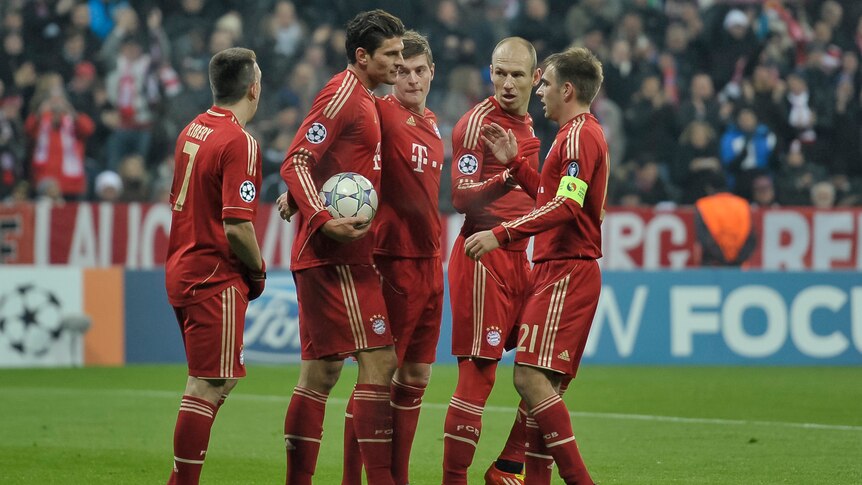 Bayern Munich's Mario Gomez and company are aiming for Europe's biggest prize.