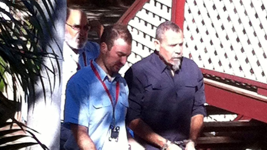 Kevin James Drage, who ran over three backpackers, outside Broome court house