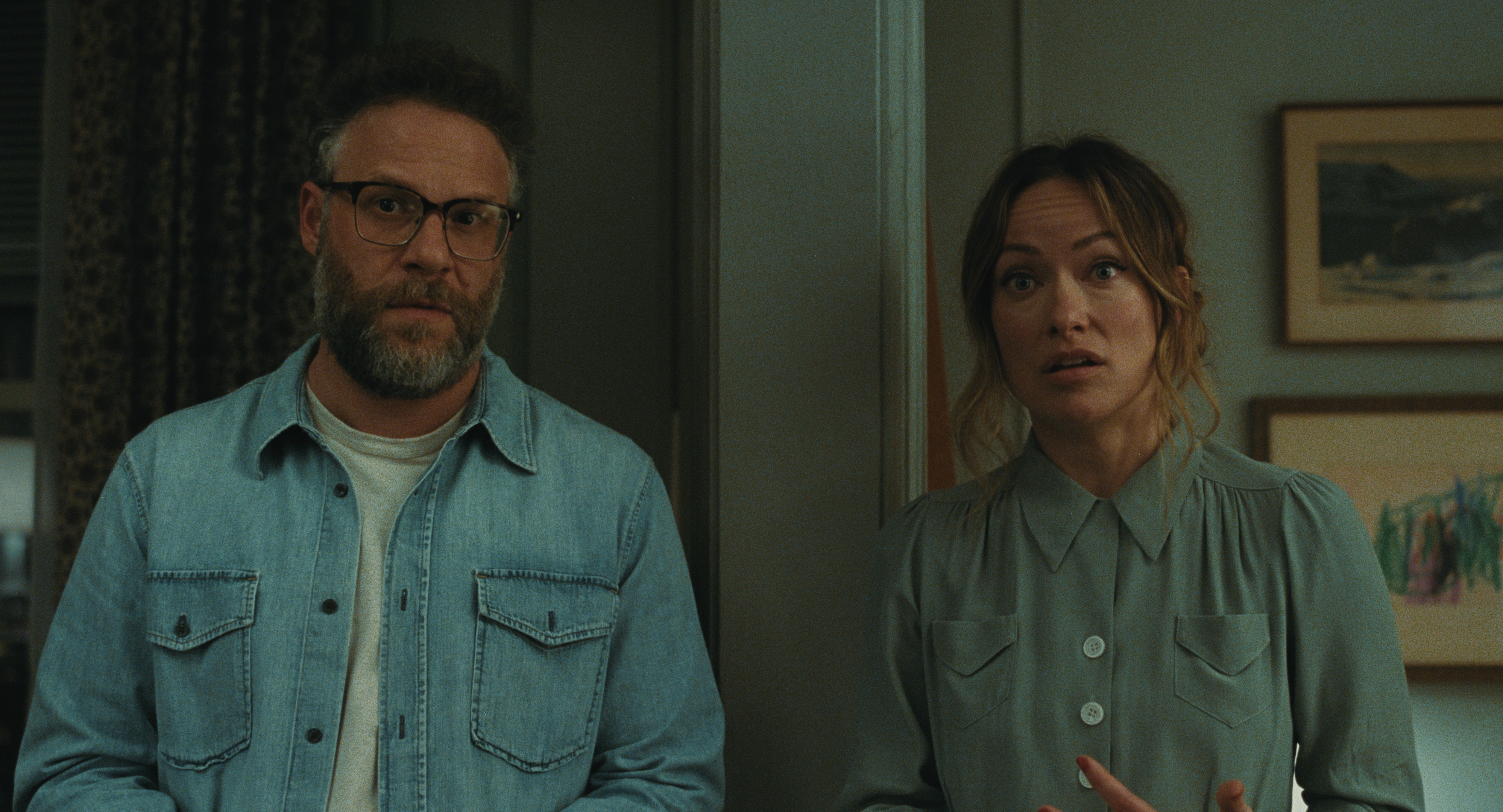 Seth Rogan and Olivia Wilde in The Invite