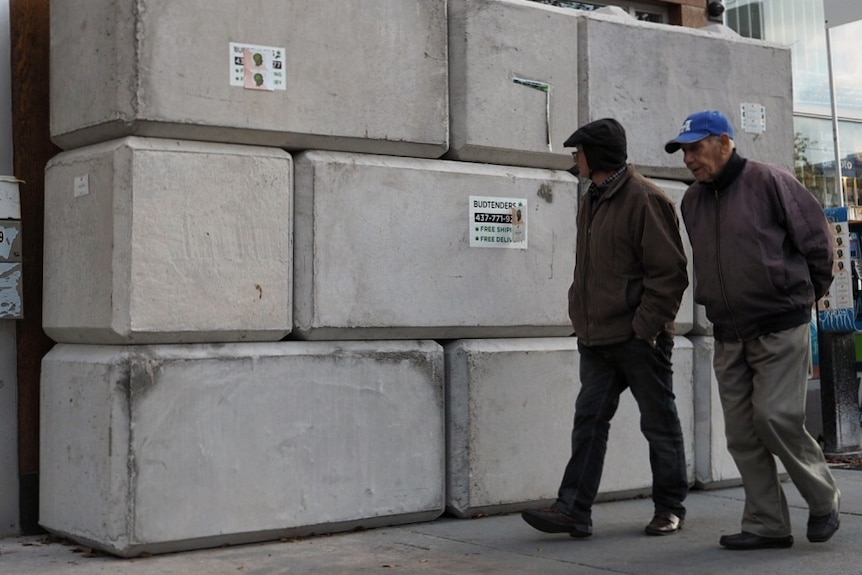 Police have gone so far as to install giant concrete barriers to block the entrances of some CAFE chains.