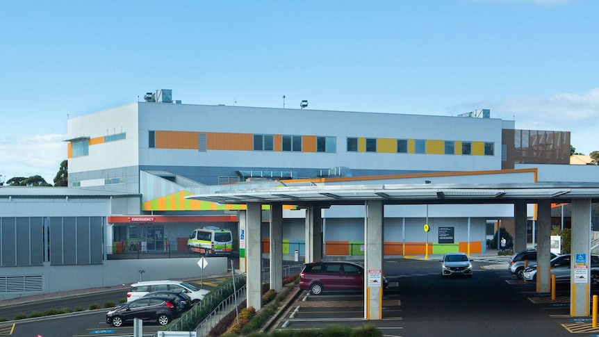 Car oark at North West Regional Hospital.