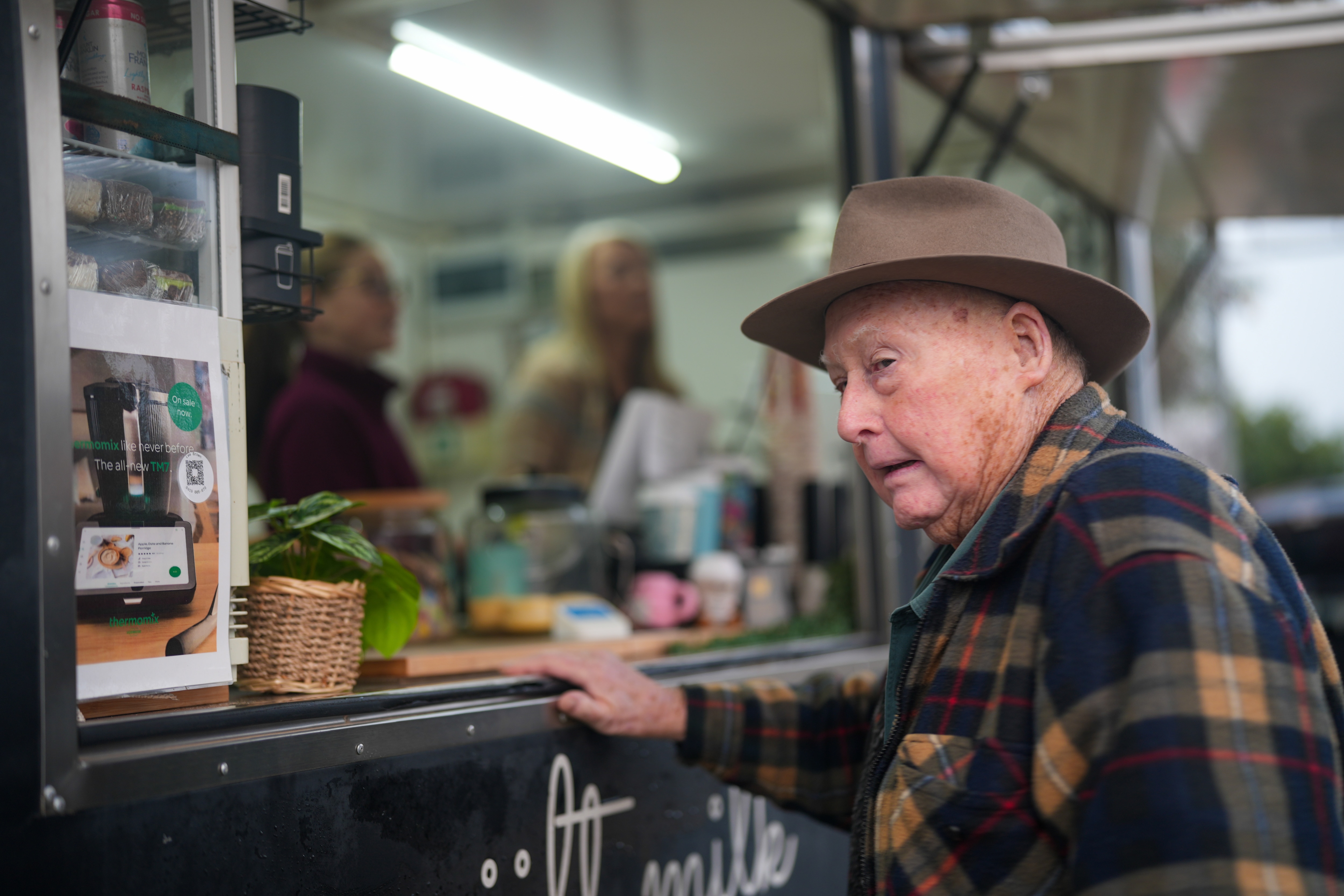 The 20-minute coffee van that keeps a small community together