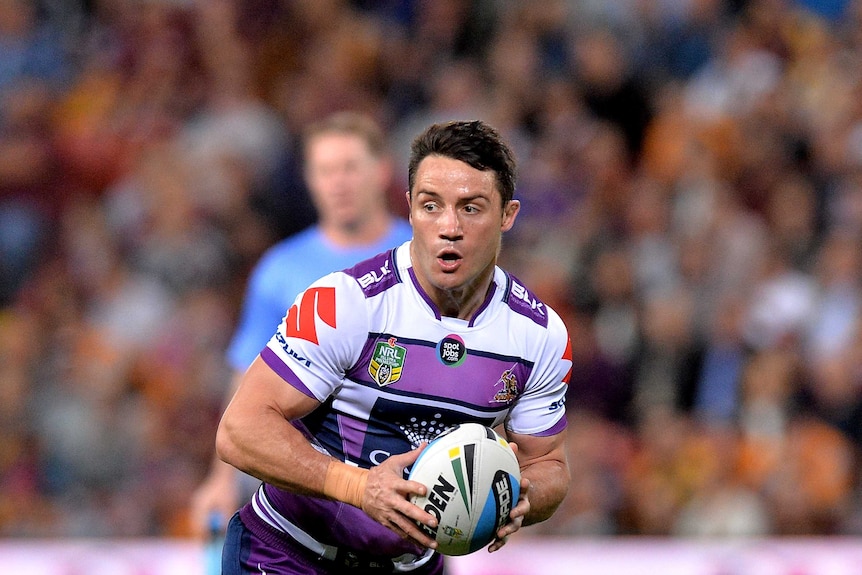 Cooper Cronk of the Melbourne Storm