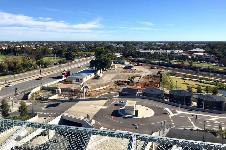 Site of new Women's Hospital in Adelaide