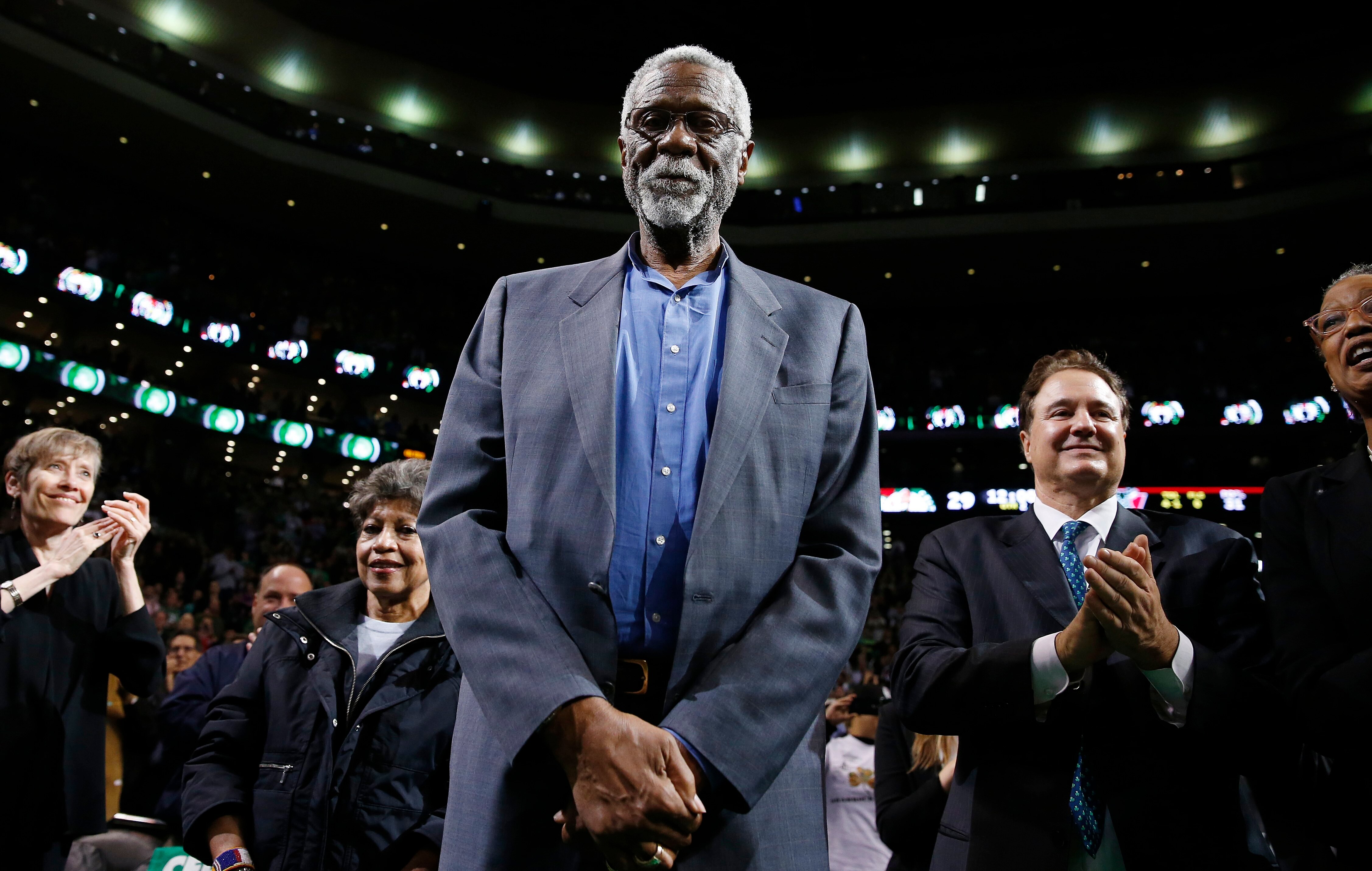 NBA Legend And Civil Rights Activist Bill Russell's Number 6 Jersey To ...