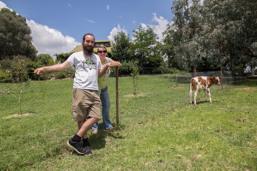 Lucknow landholders, Daniel Taurins and Natalee Selwood