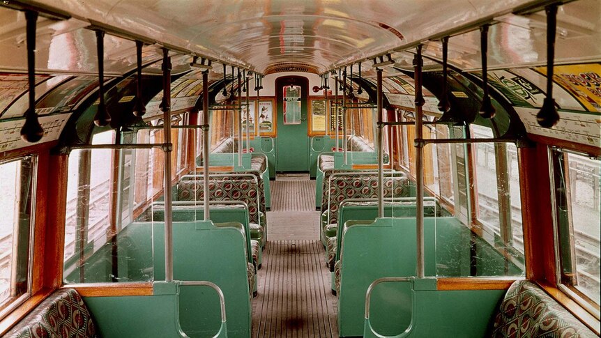 London Underground train carriage 1938