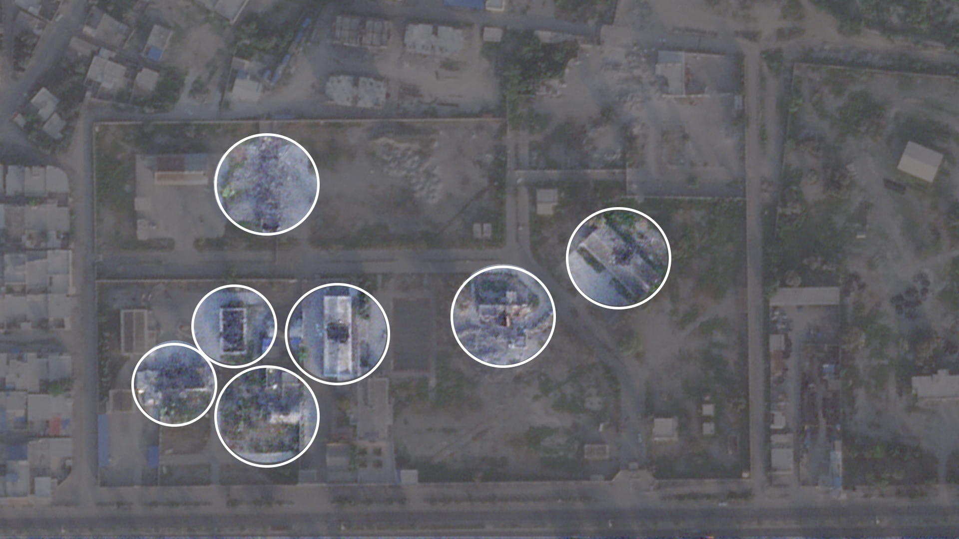 Satellite imagery shows strikes around Iranian school where girls were killed