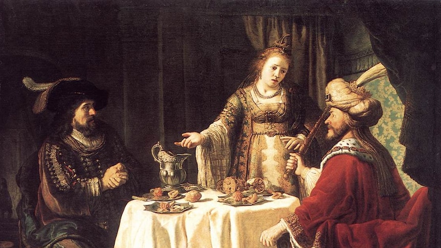 The Banquet of Esther and Ahasuerus: Jan Victors (1640)