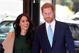 Meghan (left) and Harry (right) 