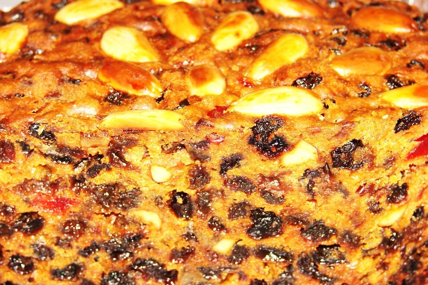 Fruits, nuts and a splash of brandy are the staple ingredients for a Christmas plum pudding.