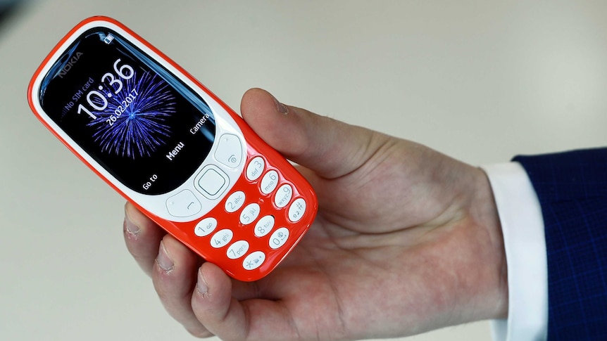 Nokia 3310 on show in London