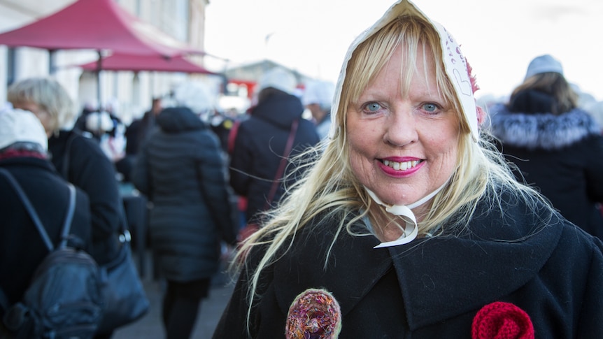 Dr Christina Henri, creator of the Roses from the Heart bonnet project.