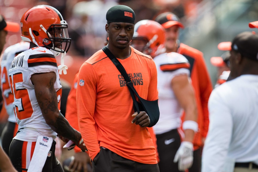 Robert Griffin III's injury troubles sum up the luck of the Browns in the NFL