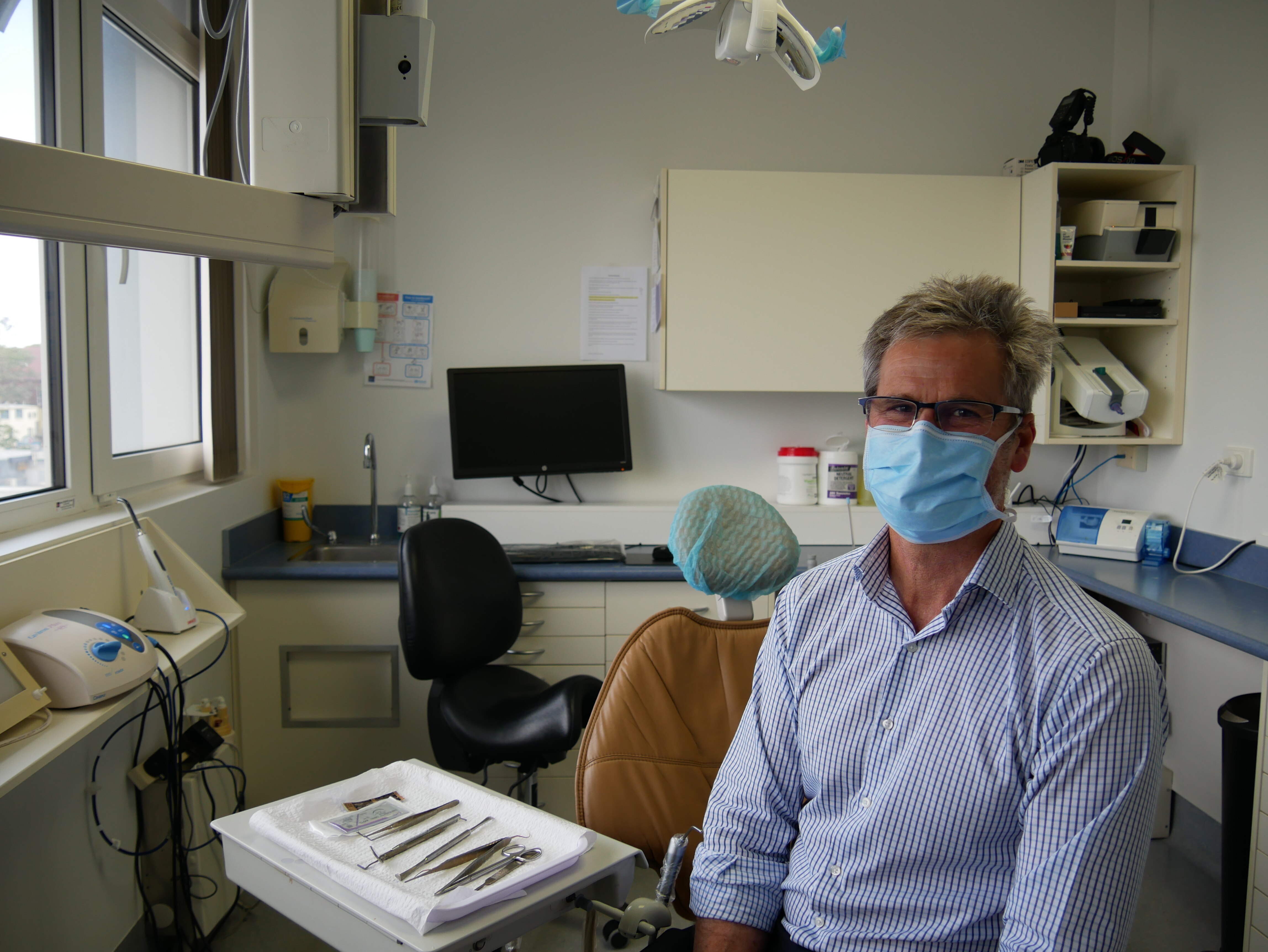 Dentist, Dr Mark Brisley