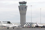 Adelaide Airport control tower