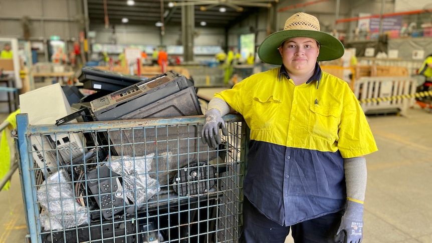 Electronic waste kept out of landfill in the hundreds of tonnes thanks to this Queensland charity