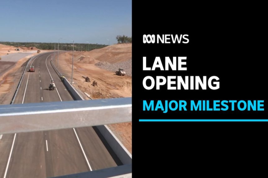 Lane Opening, Major Milestone: View of a highway from an overpass.