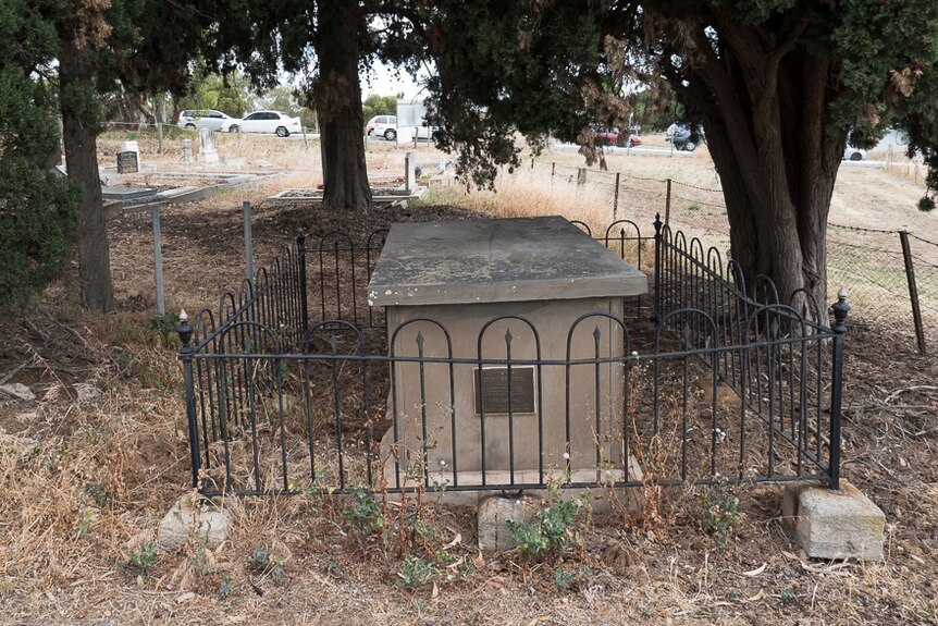 The Reynell family crypt on South Road.