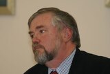 Political commentator Richard Herr at Parliamentary Committee hearing Hobart Spet 2008