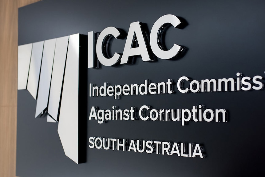 The logo of South Austraia's Independent Commission Against Corruption.