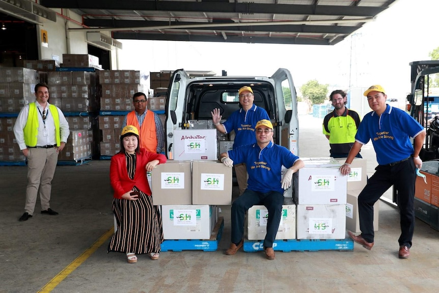 昆士兰华人社区应对新冠肺炎互助委员会是最早向澳大利亚医院捐赠抗疫物资的华人团体之一。