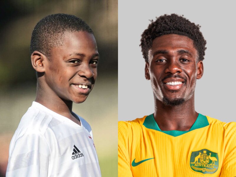 'A footballer's dream': From humble beginings to the world stage
