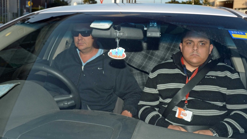 Immigration officers used three identical cars and blankets covering windows to take Liew to Sydney International Airport.
