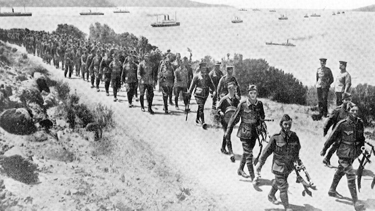 The first Australian troops bound for service in WW1 departed Albany, WA, on November 1, 1914.
