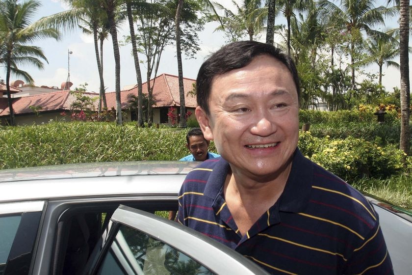 Former Thai PM Thaksin Shinawatra