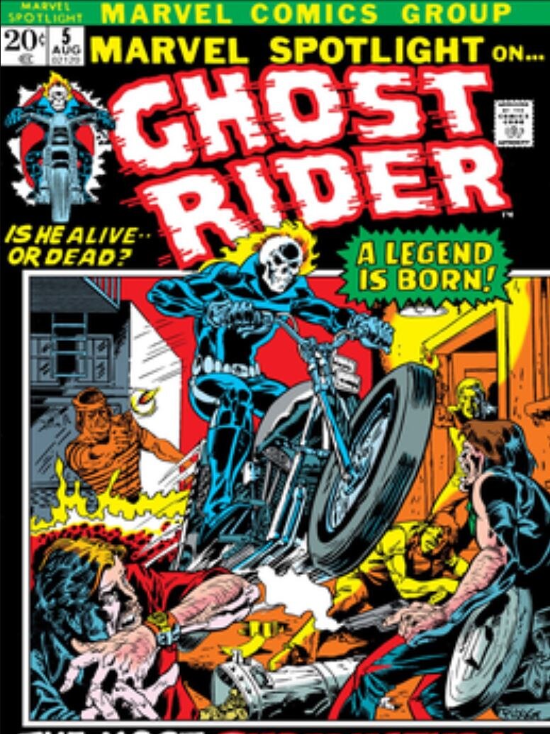 Ghost Rider comic book.