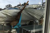 Roof dislodged in Coningham