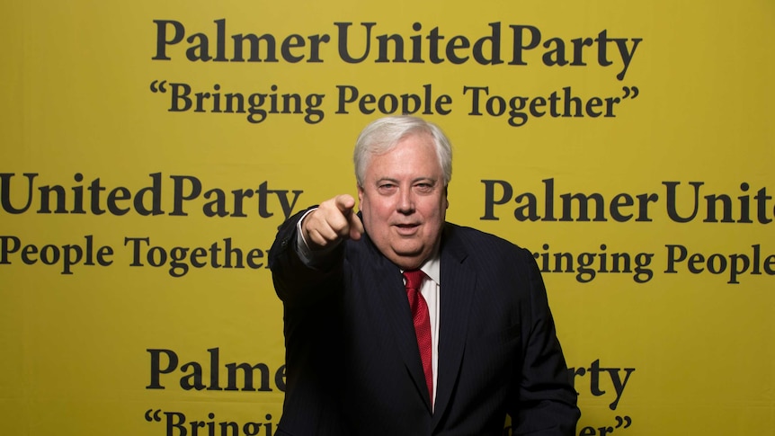 Clive Palmer launches the Palmer United Party's campaign on August 25, 2013