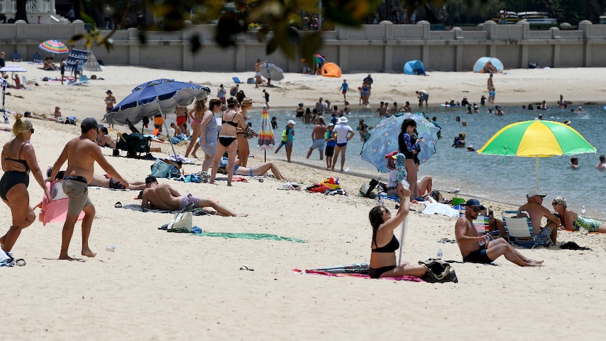 People on beach