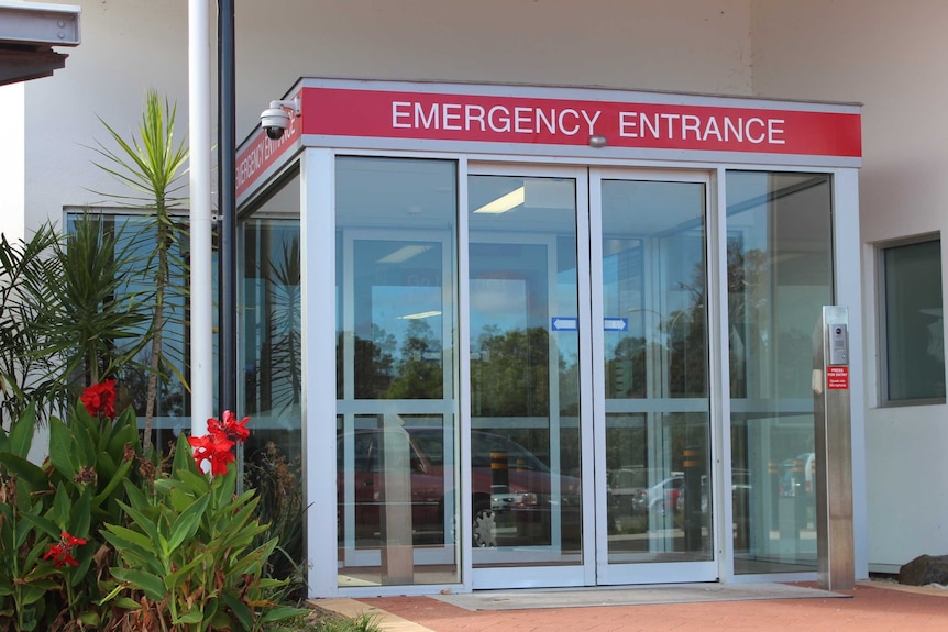 Bunbury Hospital emergency department in south-west WA.