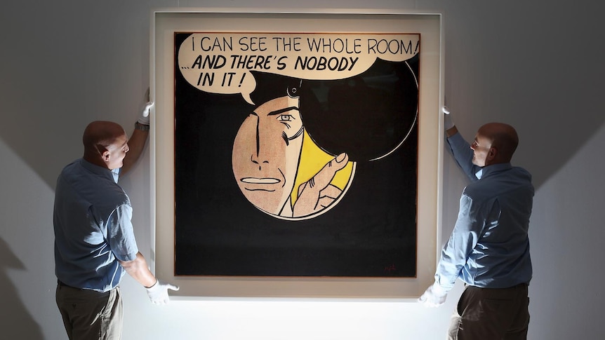 Roy Lichtenstein's I Can See the Whole Room!... and There's Nobody in It!