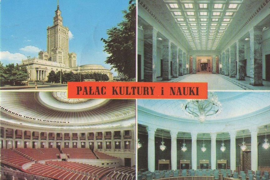 Warsaw's Palace of Culture.