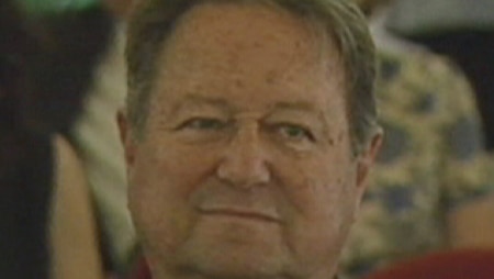Reg Withers, former Perth Lord Mayor and Senator known as 'Toecutter' pictured in 1999 at a debate in Perth on republic referendum