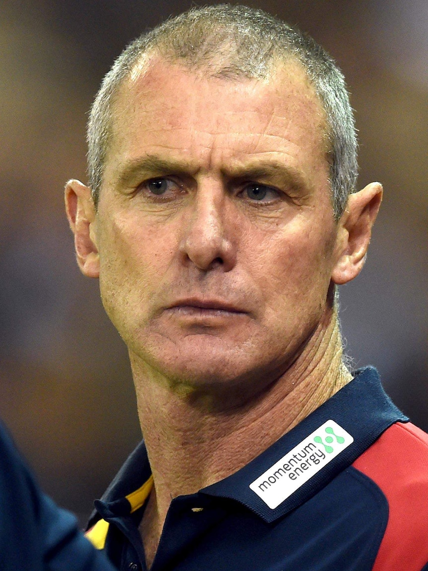 Adelaide Crows coach Phil Walsh