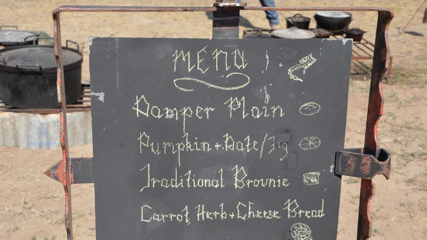 Camp oven festival menu