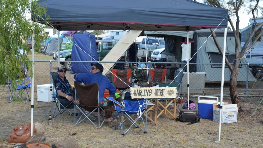 Harley's camp